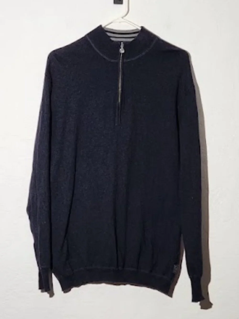 Linksoul Men's Long Sleeve 1/4 Zip Pullover Sweater Size Large